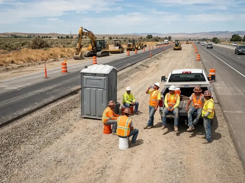 highway-road-construction-crew-007 — frequently asked questions, Porta Potty and Restroom Rentals in Monroe, LA